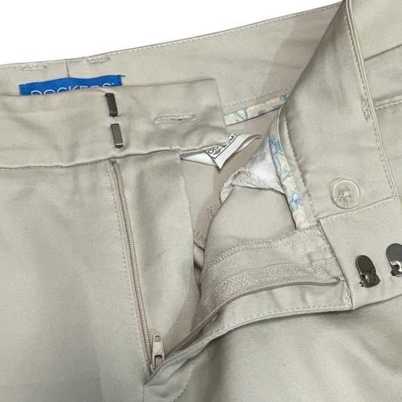 DOCKERS WOMEN - SIZE 10 - THE NOUVEAU FIT CROP PANTS/SLACKS - COTTON BLEND - B14 - Picture 9 of 12